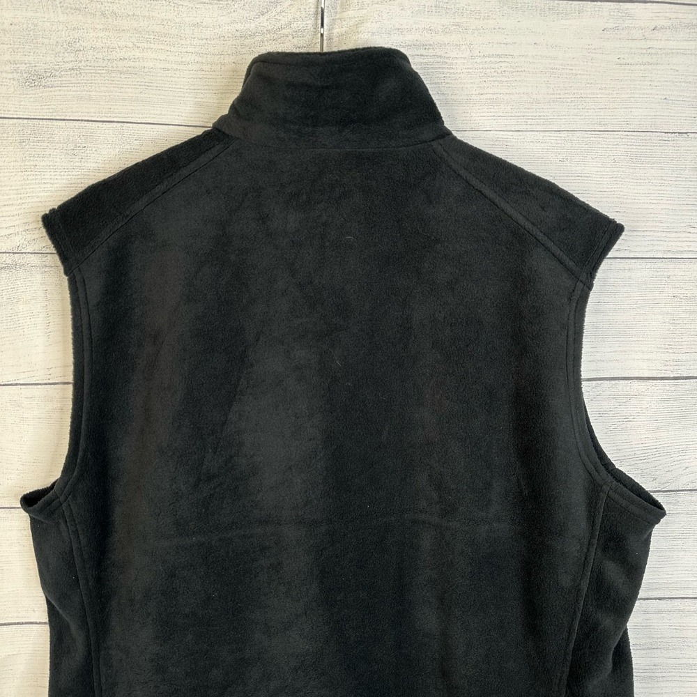 Columbia Mens size Large Steens Mountain Fleece Vest Black 1639261 - Picture 5 of 8